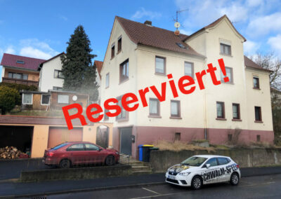 Stadtnahe Wohnung in Schwalmstadt-Treysa zu verkaufen
