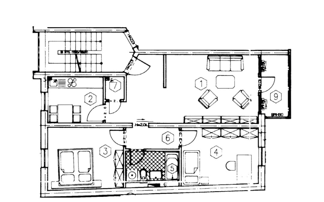 3-Zimmer-Wohnung mit Balkon, frisch renoviert – WE06PS9