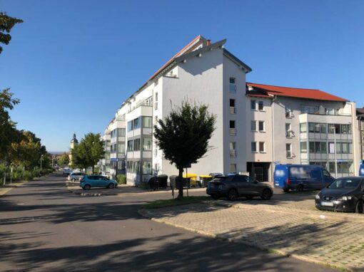 Mehrfamilienhäuser in Mühlhausen/Thüringen.